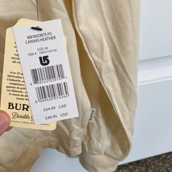 *NWT* Burton Cropped Pullover - Picture 3 of 4